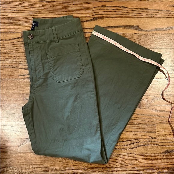 J. Crew Lizzie high-rise patch-pocket wide-leg pant - Picture 8 of 15